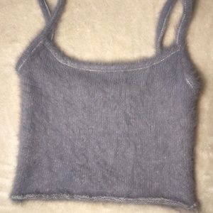 Womens Cropped knitted shirt